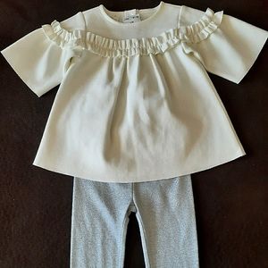 NWT Macy's 2-Piece Girls Garment with Top and Matching Leggings